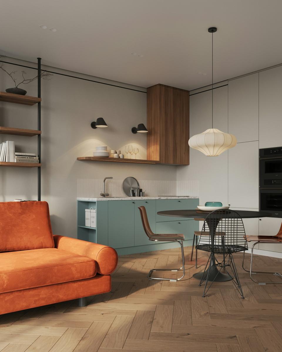 One-bedroom apartment, daily