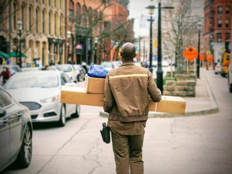 Document delivery across the city