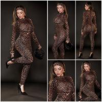 Leopard Print Sleeve 3pieces
